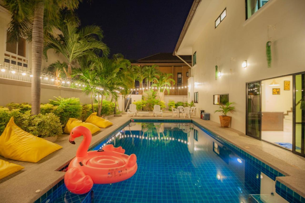 Luxury Pool Villa 4 Bedroom 900M Beach 1.5 Km Downtown 芭達亞 外观 照片