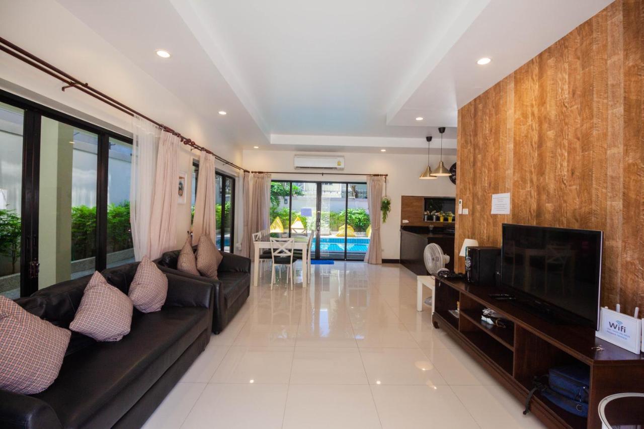 Luxury Pool Villa 4 Bedroom 900M Beach 1.5 Km Downtown 芭達亞 外观 照片