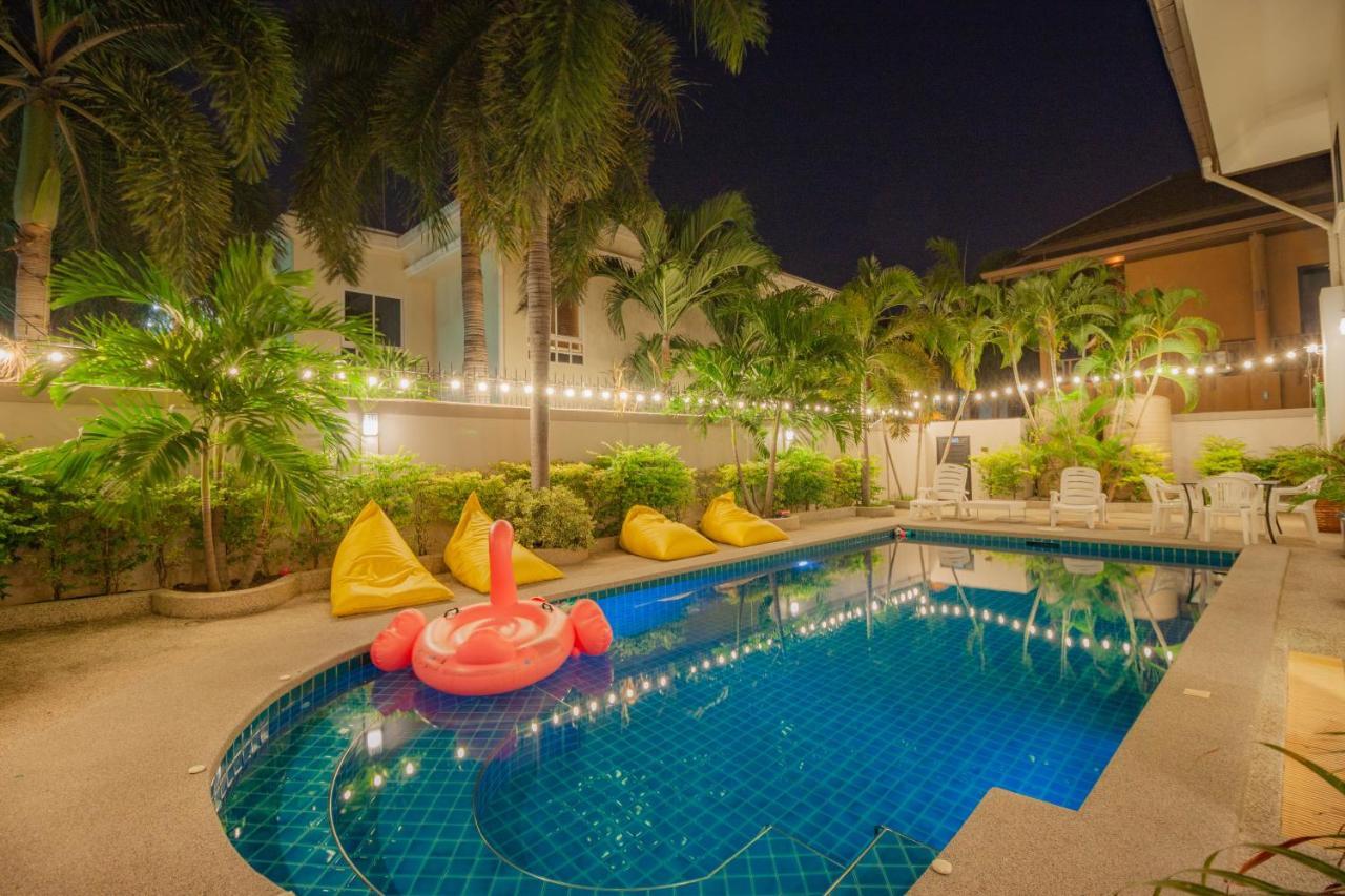 Luxury Pool Villa 4 Bedroom 900M Beach 1.5 Km Downtown 芭達亞 外观 照片