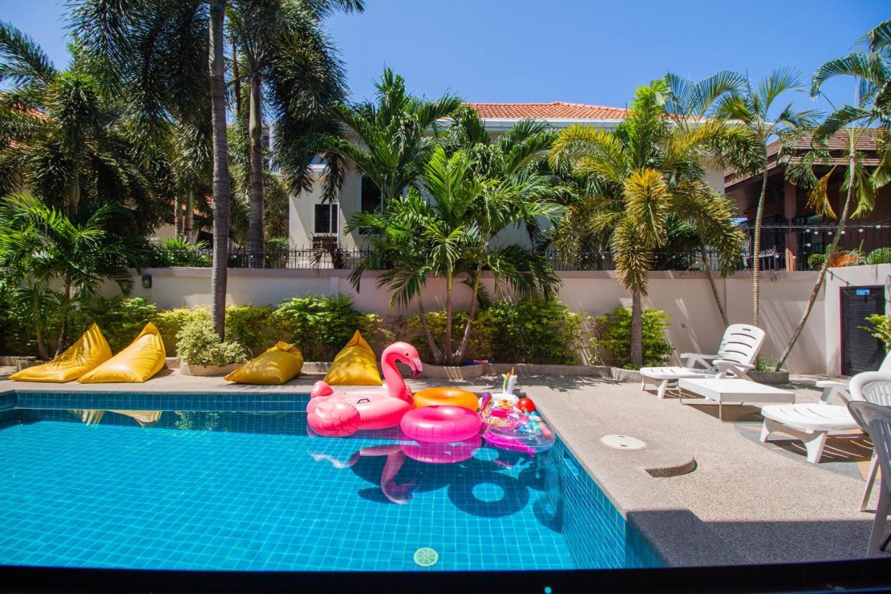 Luxury Pool Villa 4 Bedroom 900M Beach 1.5 Km Downtown 芭達亞 外观 照片