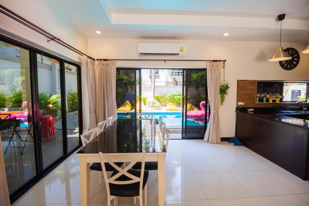 Luxury Pool Villa 4 Bedroom 900M Beach 1.5 Km Downtown 芭達亞 外观 照片
