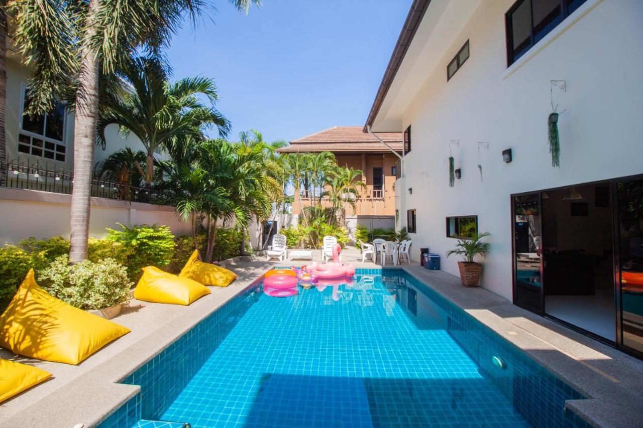 Luxury Pool Villa 4 Bedroom 900M Beach 1.5 Km Downtown 芭達亞 外观 照片